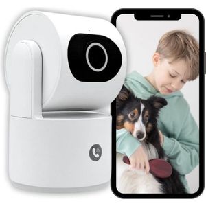 Bewakingscamera - KONYKS - CAMINI CARE 2 - Binnen - Wifi met sirene en video-oproepknop