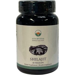 Ayurveda Specialist - Shilajit Extract Puur (500 mg, 50% fulvic acid) - Supplement