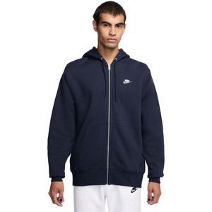 Nike - Sportswear Club Fleece Vest - Donkerblauw - Wit