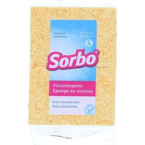 Spons viscose small 2 st