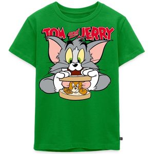 Tom En Jerry Sandwich Muis Broodje Premium T Shirt Kinderen