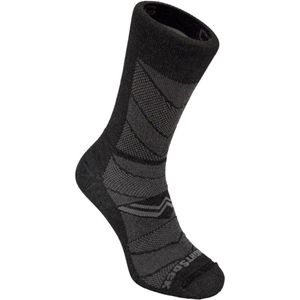 Wrightsock Coolmesh Crew - Zwart/Grijs - 41-45