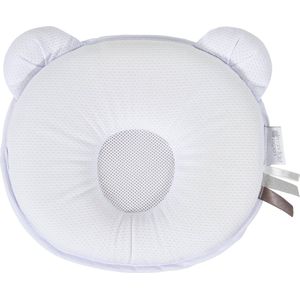 Candide - Baby Kussen - Plat hoofd - Petit Panda air+ - wit