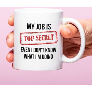 Ditverzinjeniet.nl Mok My Job Is Top Secret