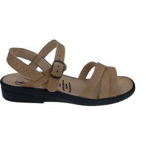 Ganter Sonnica - dames sandaal - beige - maat 42 (EU) 8 (UK)