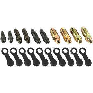 JHubers Goods - Hydraulische Remontluchtingsdoppen voor Motorfiets Hoofdcilinder - Set van 10 Stuks, Geschikt voor Remklauw - Verschillende Maten -