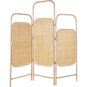 BELIANI CARPI - Kamerscherm - Naturel - Rotan