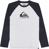 QUIKSILVER - T-shirt - Blauw - Lange Mouwen - 100% Katoen