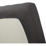Beddinghouse Jersey - Topper Hoeslaken - Tweepersoons - 160x200/220 cm - Anthraciet