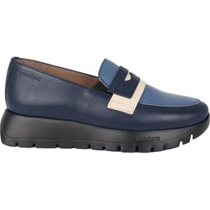 Wonders Materia - dames moccasin - blauw - maat 36 (EU) 3 (UK)