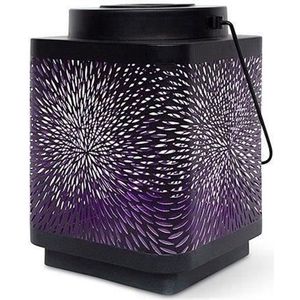 Garden ID - Attract - Lantaarn - Mauve - Zonne-energie - Tot 8 Uur Verlichting