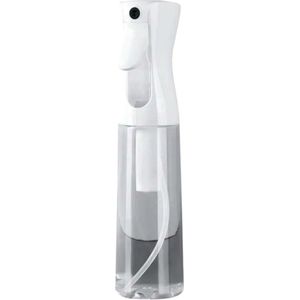 Waterspuit Fijne Mist Verstuiver - Mist spray bottle - Waterspuit - Waterverstuiver - Sprayflacon - Transparant/Wit - 300ml - PP