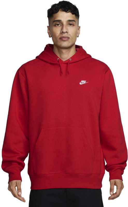 Nike - Fleece Hoodie - Rood