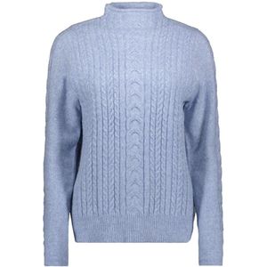 NED Trui Morina Ls-rmj Brei Melange 25w1 U216 09 3000 Light Blue Melange Dames Maat - S