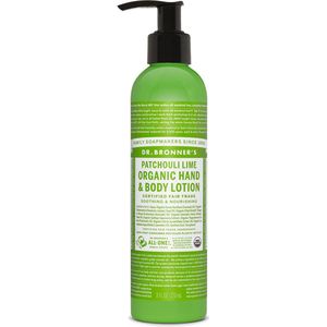 Dr. Bronner's Patchouli Lime Organic Body Lotion Melk 240ml