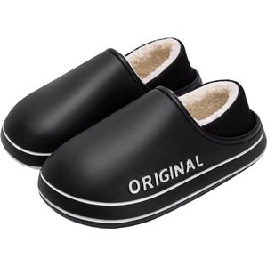 Warme Winter Schoenen voor Mannen en Vrouwen 40-41 – Waterdichte EVA Sneeuwschoenen – Comfortabele Casual Indoor en Outdoor Slippers – Antislip Schoenen – Katoenen Pantoffels