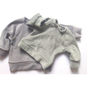 Nakoa Mint baby trui - zachte textuur | Truitjes & Vestjes | PETITE EvelinaApparel