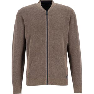Casa Moda - Zip Vest Beige - Heren - Maat 3XL - Regular-fit