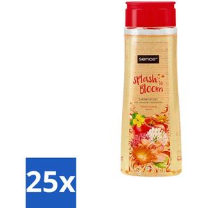 25 x Sence - Body-X Twilight Amber - Douchegel - Voor Vrouwen - 500 ml - Verzorging - Fris - Zacht - Dagelijks Gebruik