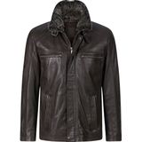 Babista - ZUTASSI - Leren Jack - Donkerbruin