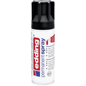 edding 5200 permanent spray premium acrylverf diepzwart mat RAL 9005