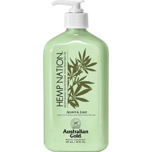 Australian Gold - Hemp Nation Agave and Lime - Aftersun - 535 ml