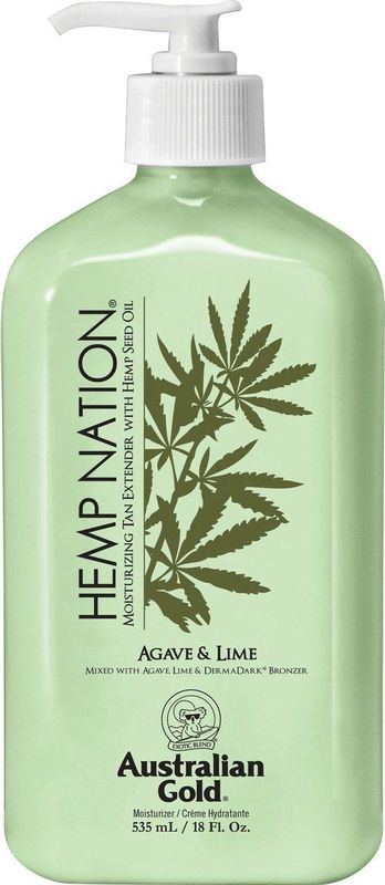 Australian Gold - Hemp Nation Agave and Lime - Aftersun - 535 ml