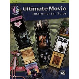 Ultimate Movie Instrumental Solos Tenor Saxofoon Muziek Boek