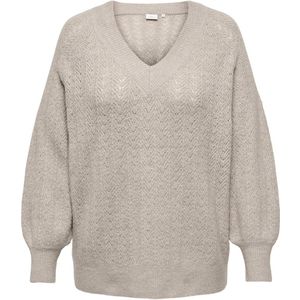 ONLY CARMAKOMA - CARLUCILLA - Gebreide Pullover - Glitter - Dames