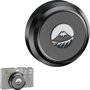 Lensdop voor X100V & X100VI - Aluminiumlegering snap-on lensbeschermer met krasbestendige binnenkant - Zwart - Compatibel met Fujifilm X100V & X100VI