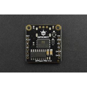 Fermion: DFPlayer Pro - A mini MP3 Player with On-board 128MB Storage (Breakout) DFR0768 - geschikt voor Arduino