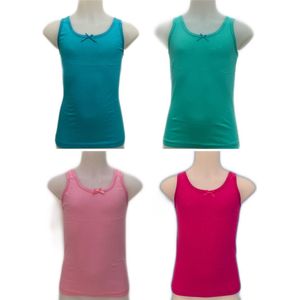 Embrator meisjes Hemdjes 4-stuks mix maat 104/110