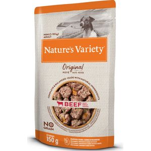 Nature's Variety - Original Mini Beef 8 x 150 gram Hondenvoer.