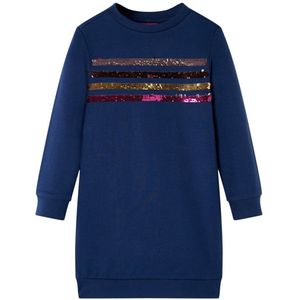 vidaXL - Kinderjurk - 92 - marineblauw