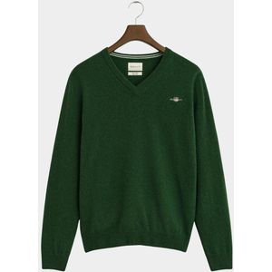 Gant Pullover Groen SUPERFINE LAMBSWOOL V-NECK 87212/303