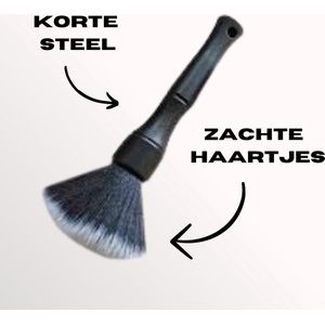 NMBR10 Detail Brush - Autodetailen - autoreiniging borstel - detial borstel - detailers