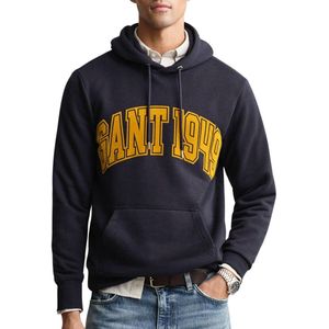 GANT Sweatshirt  donkerblauw / safraan