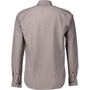 Giordano - Overhemd Lichtbruin Giordano Brando Lange Mouw Overhemd Lichtbruin 427301