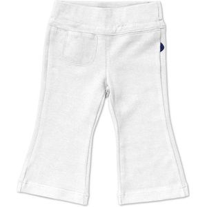 Silky Label broekje ice white - wijde pijp - maat 50/56 - wit