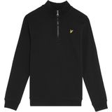 Lyle & Scott - Quarter Zip Pullover - Zwart - Maat 104