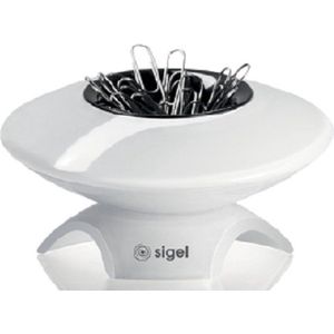 Sigel papercliphouder - EYE STYLE - wit - SI-SA101