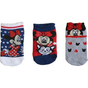 Minnie Mouse - baby sokken Disney Minnie Mouse - 3 paar - maat 0-6 maanden