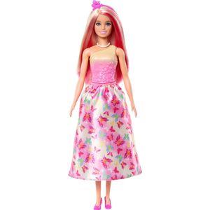 Barbie Zeemeerminnenpoppen - Met rood roze haar - 31 cm - Barbiepop