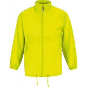 Jas Heren S B&C Lange mouw Ultra Yellow 100% Nylon