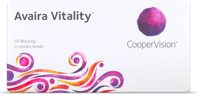 CooperVision - Avaira Vitality - Maandlenzen - Silicone Hydrogel - 3 Stuks