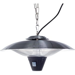 Hangende infrarood terrasverwarming KABA 1800 W Zilver