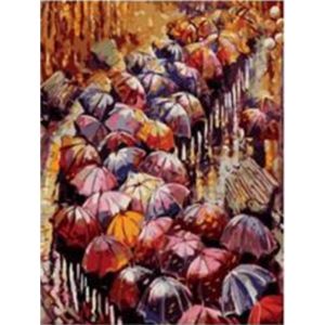 Protsvetnoy Paint by Numbers | Autumn Umbrellas - MG2116E