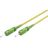 Goobay Glasvezelkabel (FTTH), Singlemode (OS2) Yellow, Geel (Simplex), 10 m