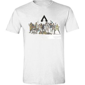 Apex Legends - Group Heren T-Shirt - Wit - M