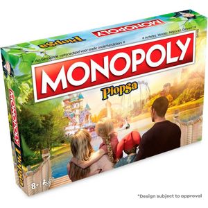 Monopoly Plopsa - Bordspel - Familiespel - Nederlands/Frans - Min leeftijd 8 jaar - 2 tot 6 spelers